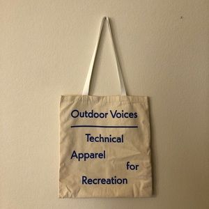 Outdoor Voices Tote Bag